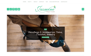  It is a modern blogger template designed for news Jasmine Minimal