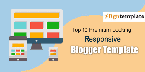 Premium Looking Best Responsive Blogger Templates