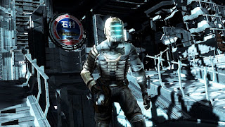 capture d’une scène du jeu Dead Space montrant le personnage principal