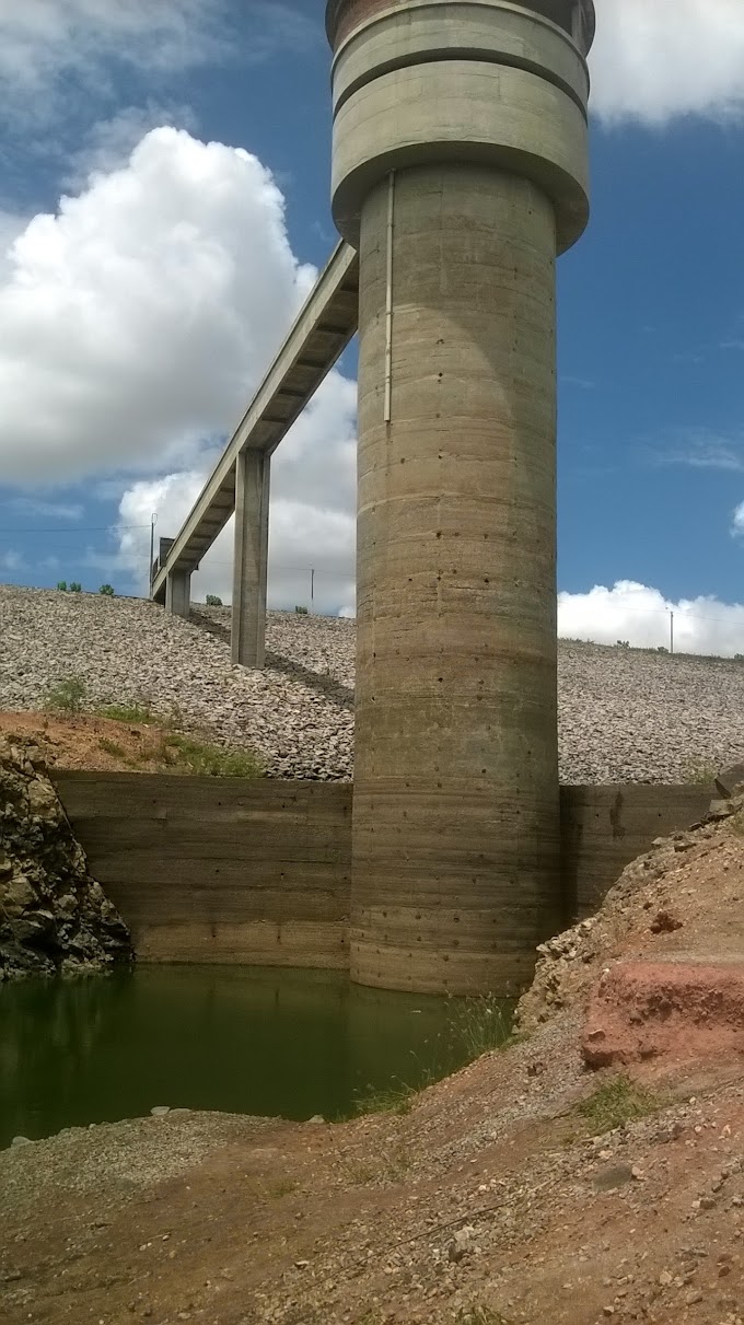 POÇO BRANCO: BARRAGEM QUASE SECA