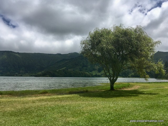 Lagoa Azul en Sete Cidades