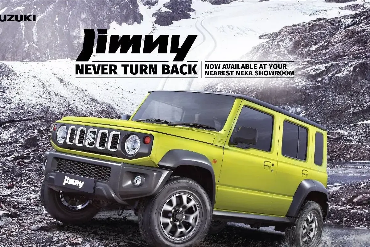 भारत में लॉन्च हुई मारुति सुजुकी जिम्नी Jimny, कीमत Rs. 12.74 लाख