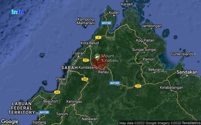 Gempa Bumi Lemah Di Kundasang - Jabatan Meteorologi Malaysia