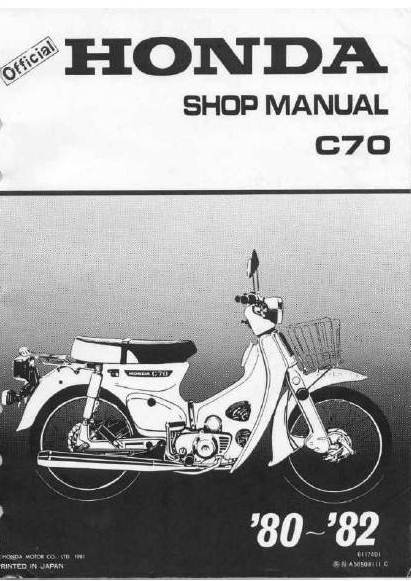  E BOOK HONDA BEBEK C70  TAHUN 80 82 Free Download 