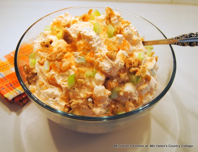 Crunchy Orange Fluff Salad at Miz Helen's Country Cottage