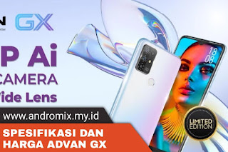 Spesifikasi Advan GX dan Harganya