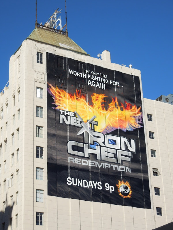 Next Iron Chef Redemption giant season 5 billboard