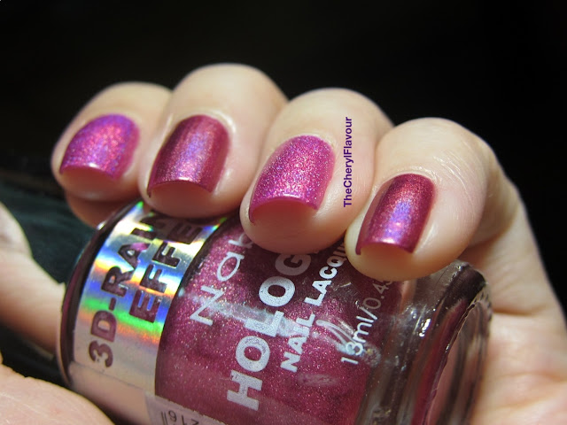 Nabi Holographic Flamingo vs China Glaze Infra Red