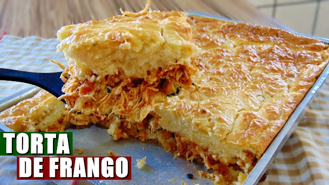 torta de frango fácil