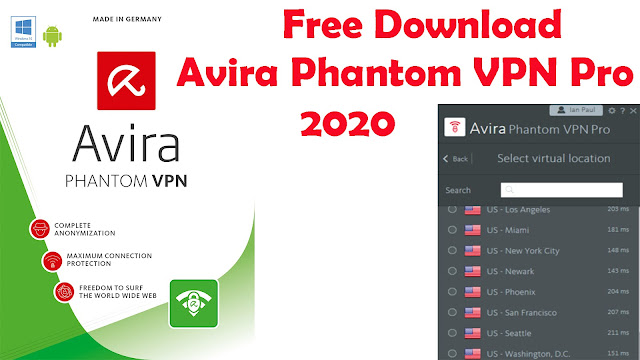 Avira Phantom VPN Pro 2020 | 32Bit And 64Bit