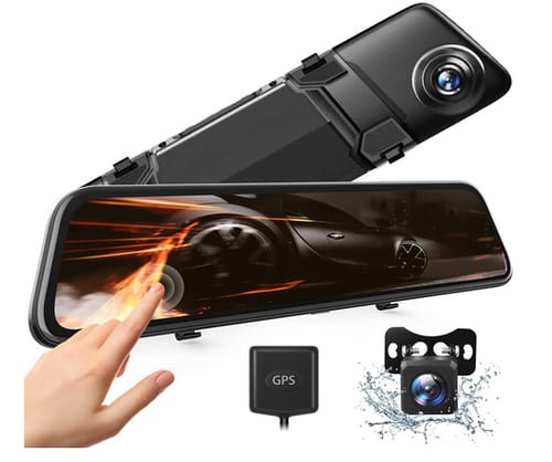 VANTΟP 2.5K Mirror Dash Cam Parking Monitor