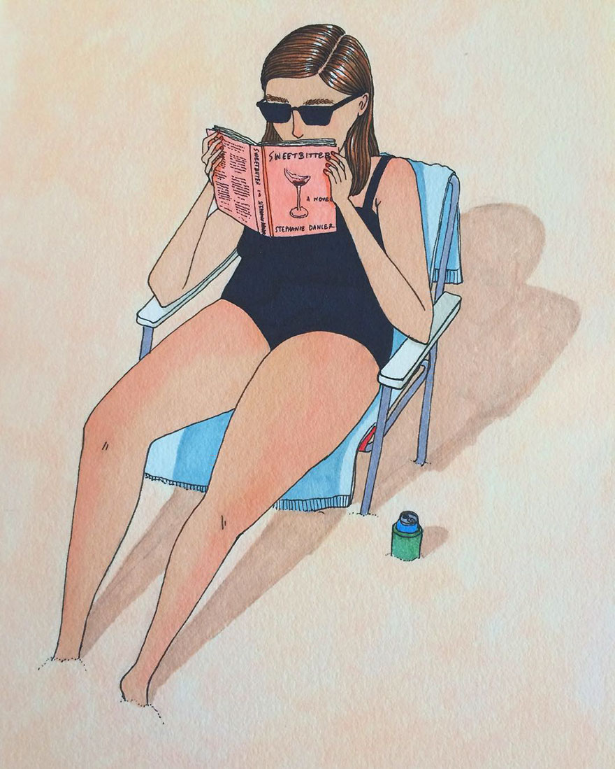 25 Realistic Drawings Of A Woman's Life