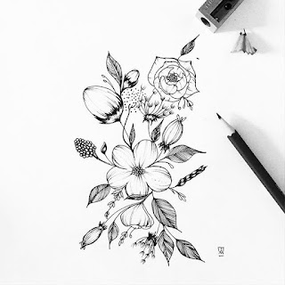 Flower Images For Drawing