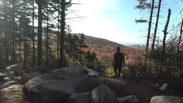 Les Coos sur le sentier Les Escarpements