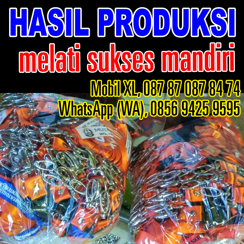 spanduk instant melati sukses mandiri lanyard tali id 