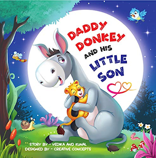 Daddy Donkey and His Little Son