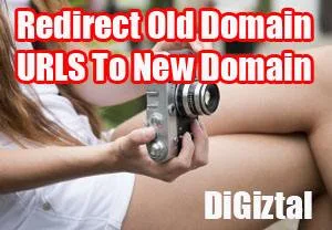 how to redirect old domain posts to new domain posts via .htaccess