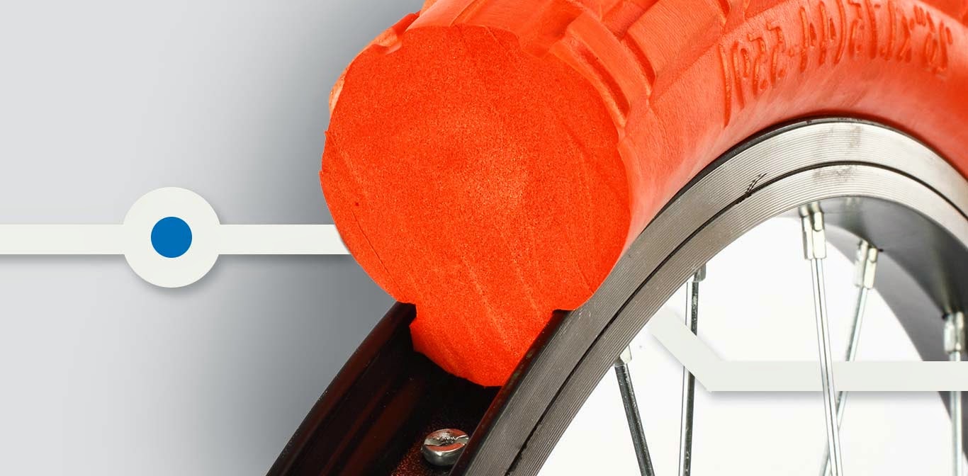 DÁNDOLO TODO!!!: NEUMÁTICO SIN AIRE ANTIPINCHAZOS PARA BICICLETA DE  CARRETERA. TANNUS SLICKS