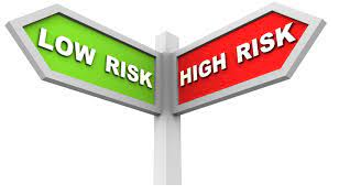 low risk and high risk