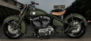 the soldier sportster military by studiomotor side left