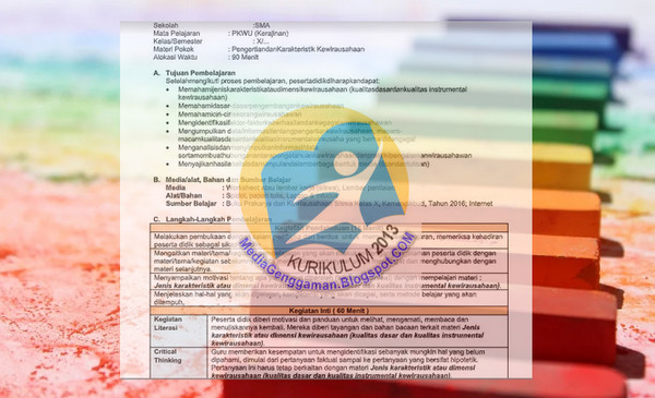 Trend Populer RPP 1 Lembar Prakarya Kelas 9, Kerajinan Hiasan