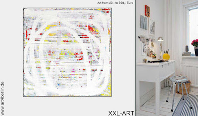 XXL art, large acrylic paintings and abstract paintings