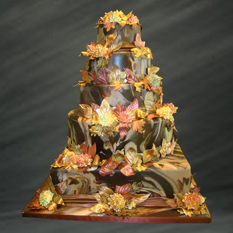Amy39;s Daily Dose: Top 10 Fall Wedding Cakes on Pinterest