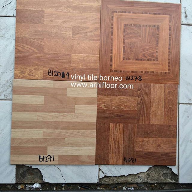 Lantai vinyl tile  borneo harga  terjangkau