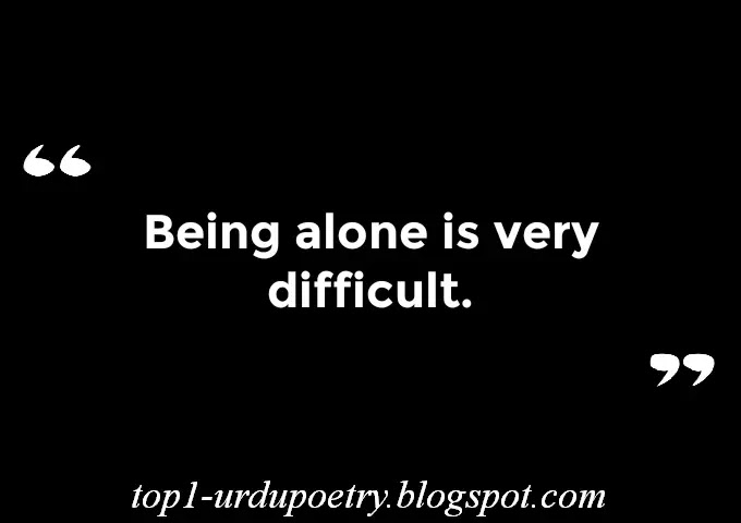 150+ Feeling Alone Whatsapp Status Quotes In English (60)