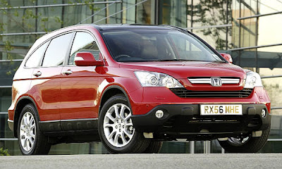 Honda CRV Red