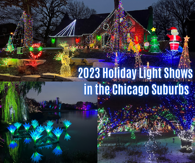 2022 Holiday Light Shows in the Chicago Suburbs Including Large Scale and Awesome Home Displays