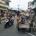 Polres Lingga Bersama TNI dan Satpol PP Membagikan Masker Secara Gratis Kepada Masyarakat Dan Mensosialisasikan Operasi Yustisi