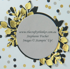 #thecraftythinker , #cardmaking , #youthfulcard , #delicatelaceedgelit , Broadway Bound, Delicate Lace Edgelit, Masculine card, Black and White card, Stampin' Up Australia Demonstrator, Stephanie Fischer, Sydney NSW