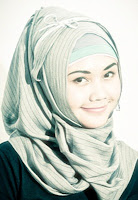 model jilbab segi empat