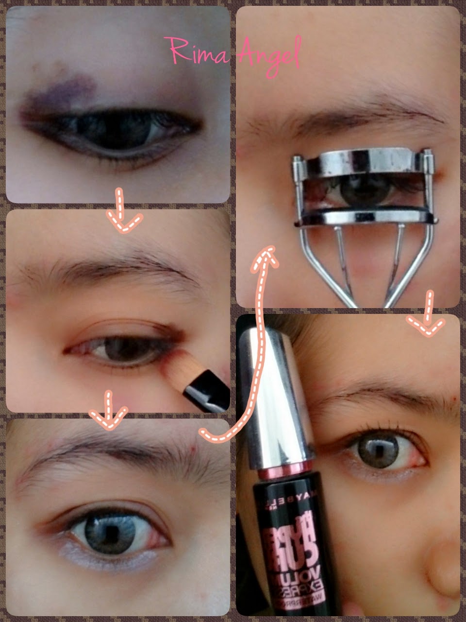 Tutorial Simple Dolly Eyes Rima Angel