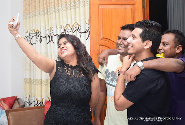 famous singer Sanka Dineth Celebrates his birthday with son