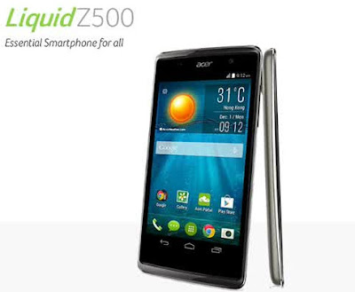 Harga dan Spesifikasi Acer Liquid Z500