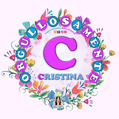 Nombre Cristina - Carteles para mujeres - Día de la mujer