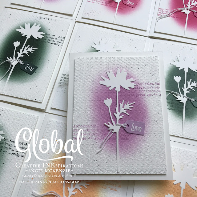 By Angie McKenzie for Global Creative Inkspirations; Click READ or VISIT to go to my blog for details! Featuring the new 2021-2023 In Colors and the Quiet Meadow Bundle from the 2021-2022 Annual Catalog; #stampinup #handmadecards #naturesinkspirations #sneakpeek #20212023incolors  #occasioncards #customercards #quietmeadowstampset #meadowdies #quietmeadowbundle #20212022annualcatalog #cardtechniques #globalcreativeinkspirations #gcibloghop #makingotherssmileonecreationatatime