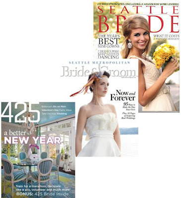 soak up the latest trends and wedding vendors in these local magazines