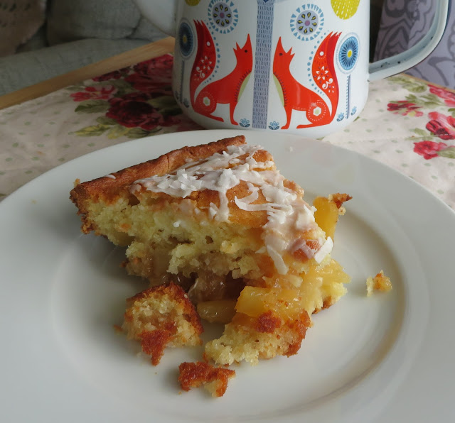 Pineapple Coconut Breakfast Cake