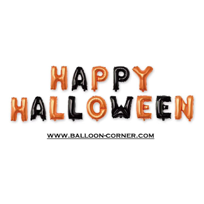 Balon Foil Huruf HAPPY HALLOWEEN