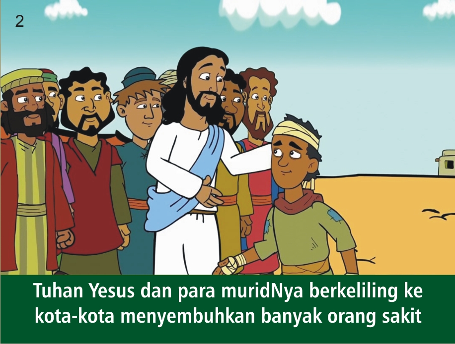 Komik Alkitab Anak  Tuhan  Yesus  Memberkati Anak  Anak 