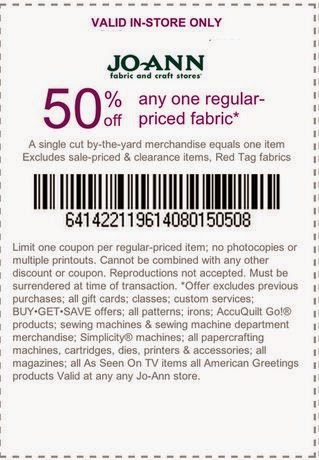 joann coupons 2018