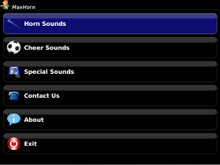 MaxHorn - High Quality Air Horns and Siren Sounds v1.1.5 for BlackBerry