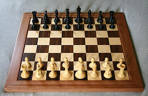 WOODEN CHESS BOARD