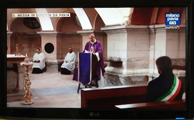 La Messa per la quinta domenica di Quaresima in duomo