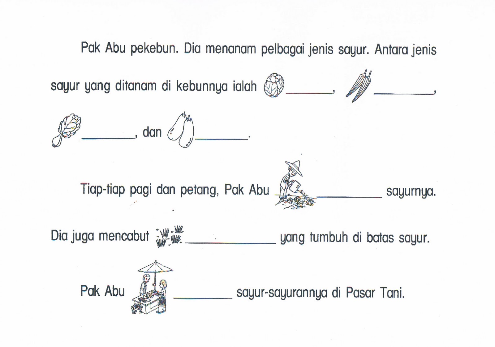 Cikgu Shidah: Latihan Melengkapkan Ayat