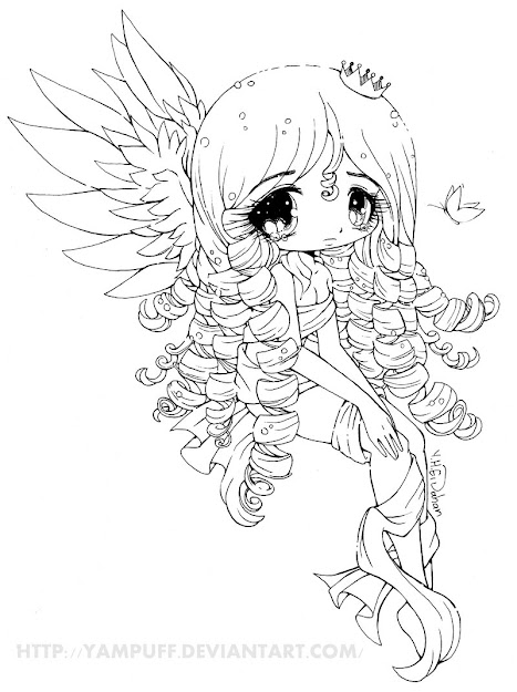 Download Anime Cute Elf Coloring Pages Coloring And Drawing