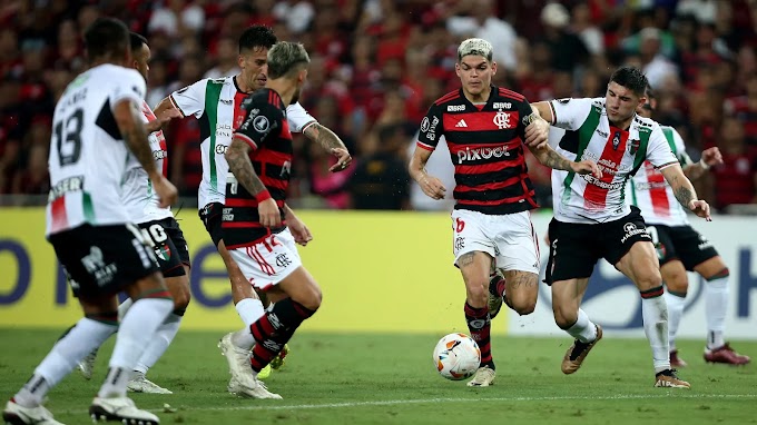 Palestino x Flamengo: onde assistir, escalações e palpite